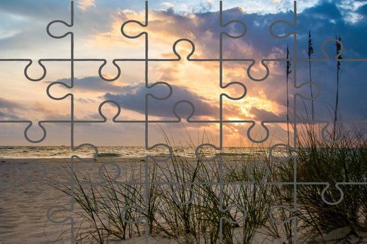 Anna Maria Island 2 Coastal Landscape Photograph Digital Jigsaw Puzzle