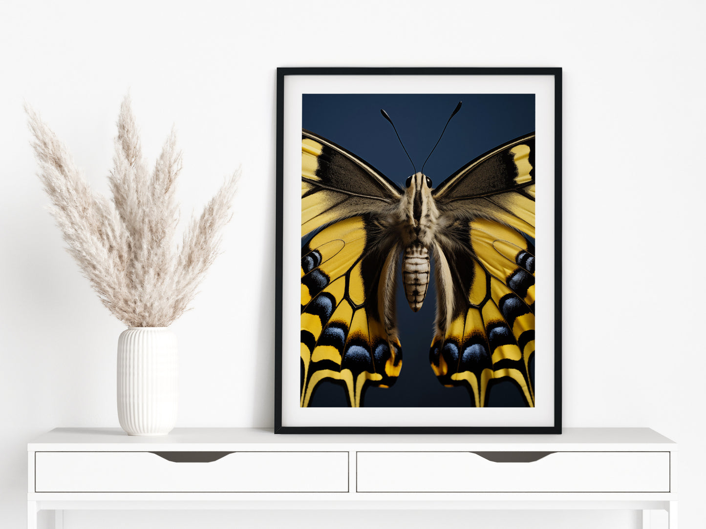 A Brushstroke of Nature Digital Photorealistic Painting DIY Wall Decor Instant Download Print - Printable in bedroom setting on dresser