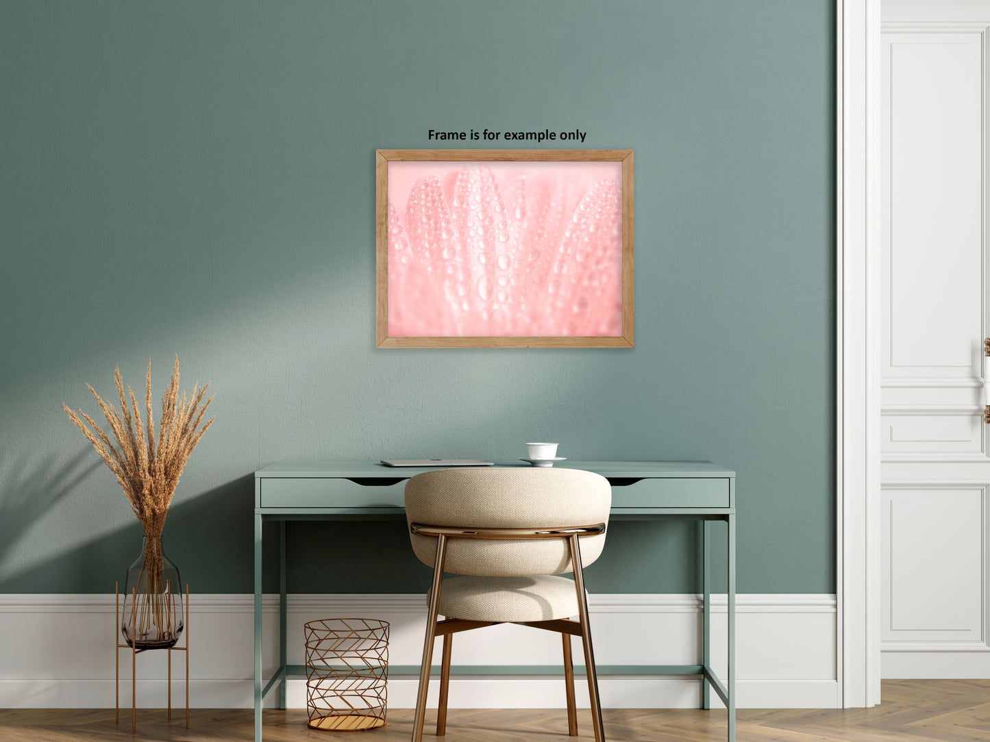 Office Wall Art Amazon: Serenity Close-up Pink Daisy Floral Botanical Photograph Shabby Chic - Vintage Loose / Unframed Wall Art print