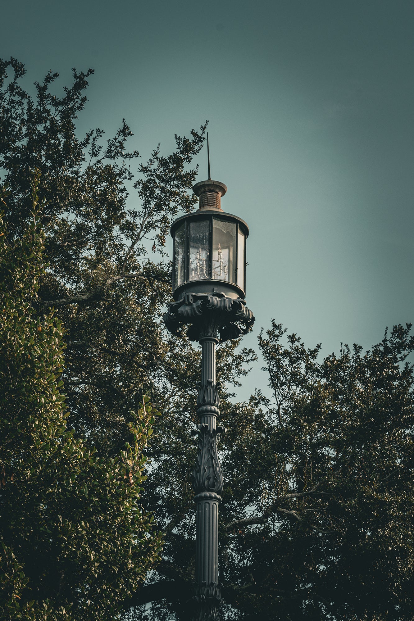 Old Harbor Light Emmet Park Savannah GA 2 Canvas Wall Art Prints