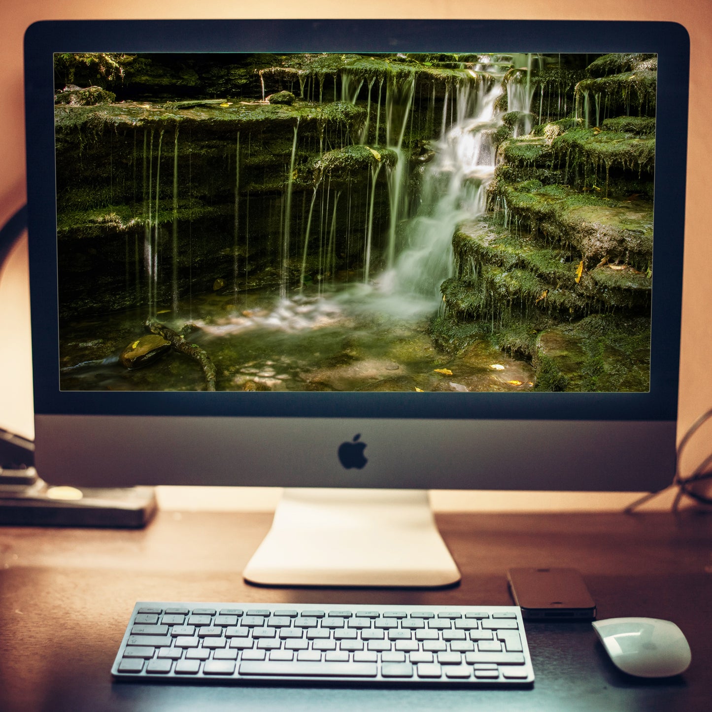 Pixley Falls Rustic Landscape Photograph Wallpaper for Computer 2