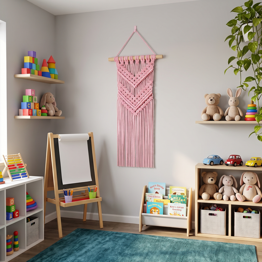 Small Decorative Macrame #43 in Childs Play Room