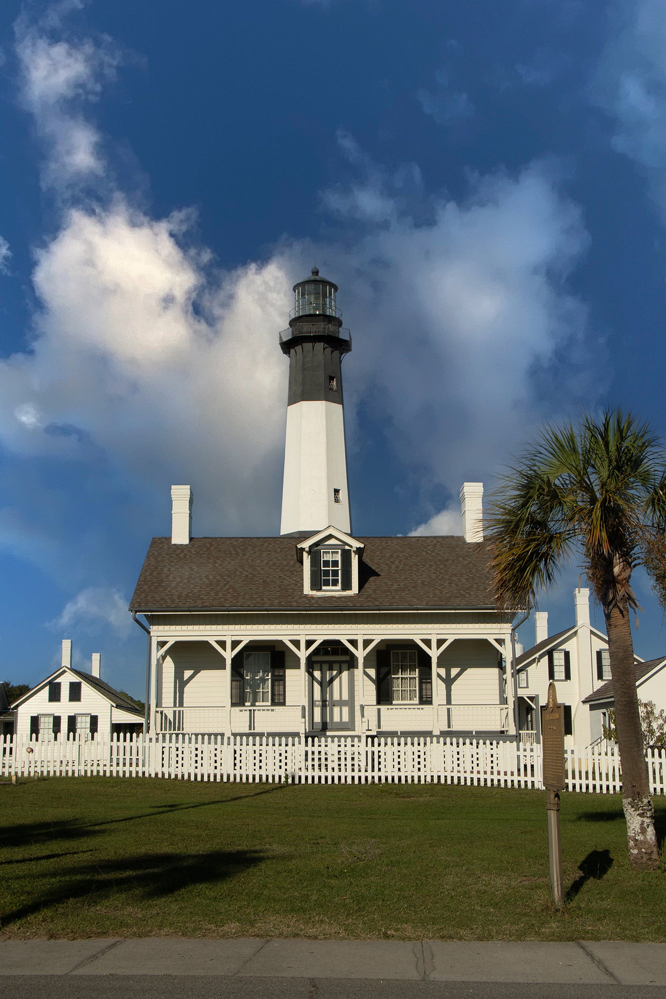 Architectural / Industrial / Maritime / Nautical / Decor Tybee Island Lighthouse Loose Wall Art Print