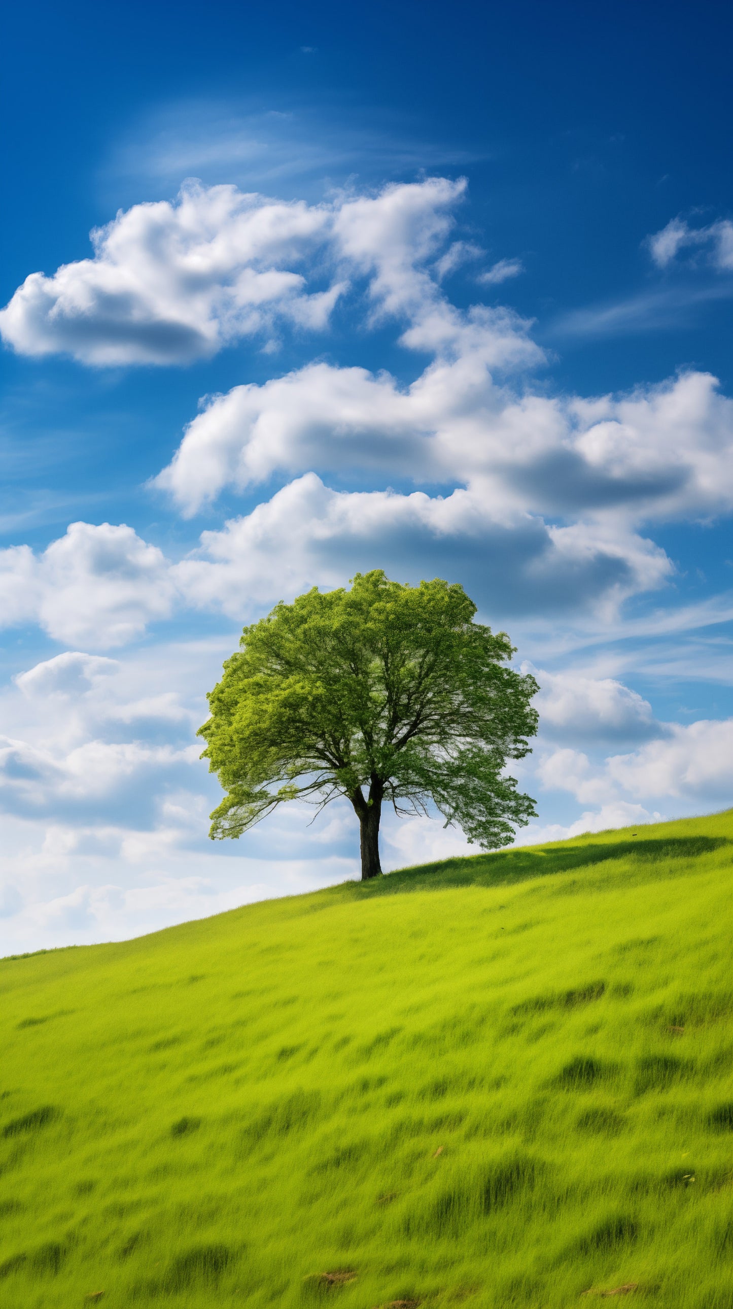 Where Earth Meets Sky Photorealism - Digital Artwork Loose Art Print