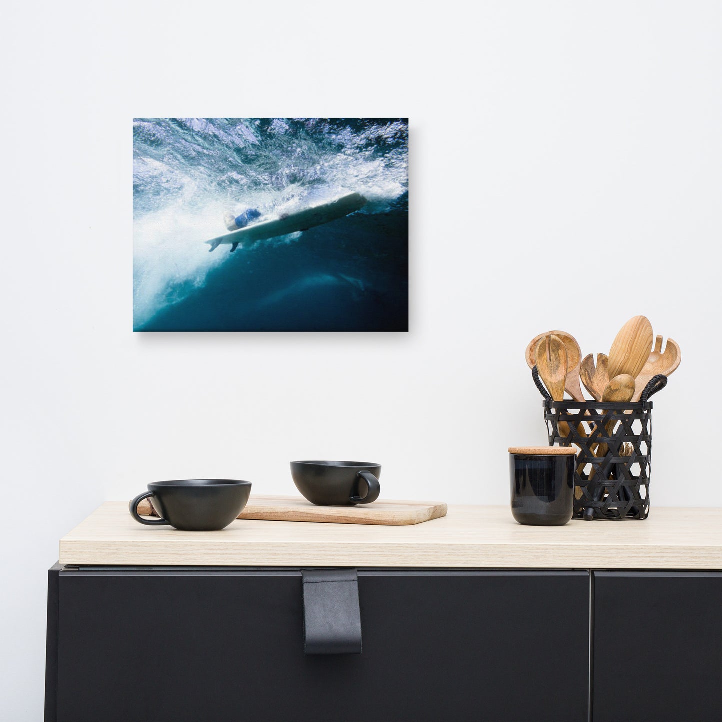 Power and Grace Coastal Lifestyle Abstract Nature Photograph Canvas Wall Art Print