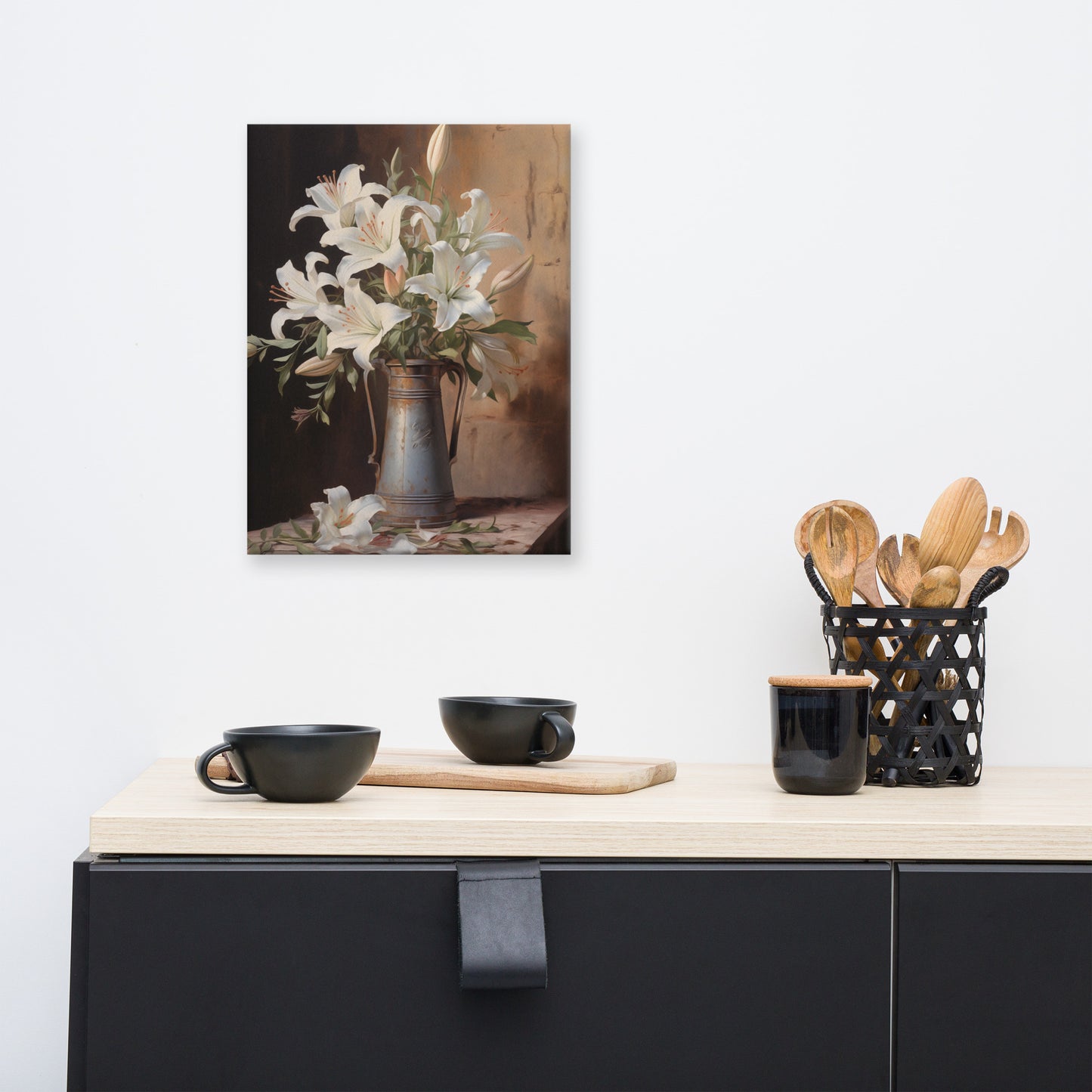 Rustic Floral Wall Decor: