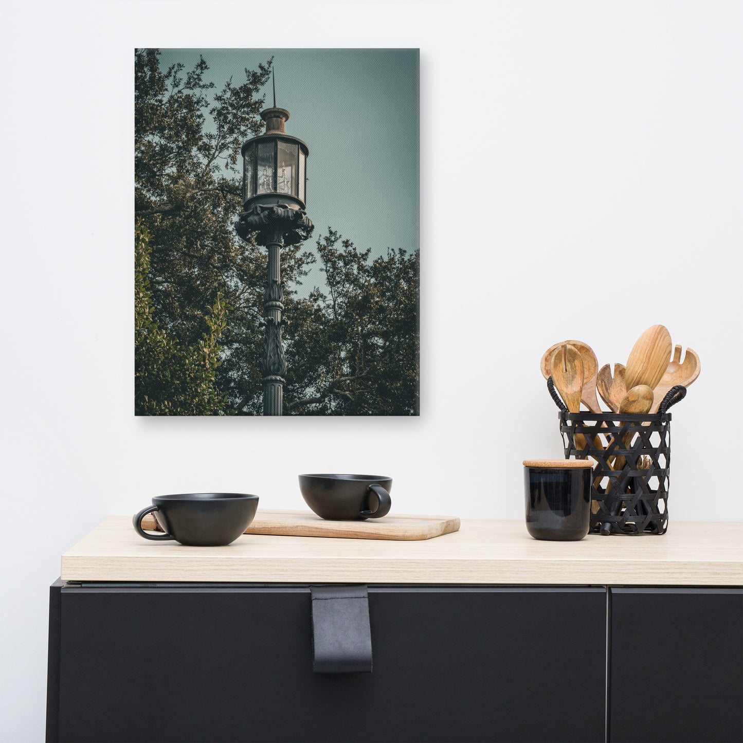 Old Harbor Light Emmet Park Savannah GA 2 Canvas Wall Art Prints