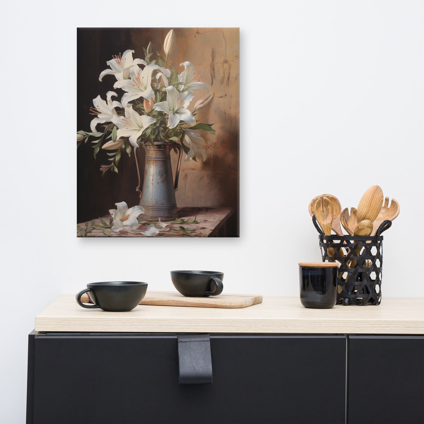 Rustic Floral Wall Art: