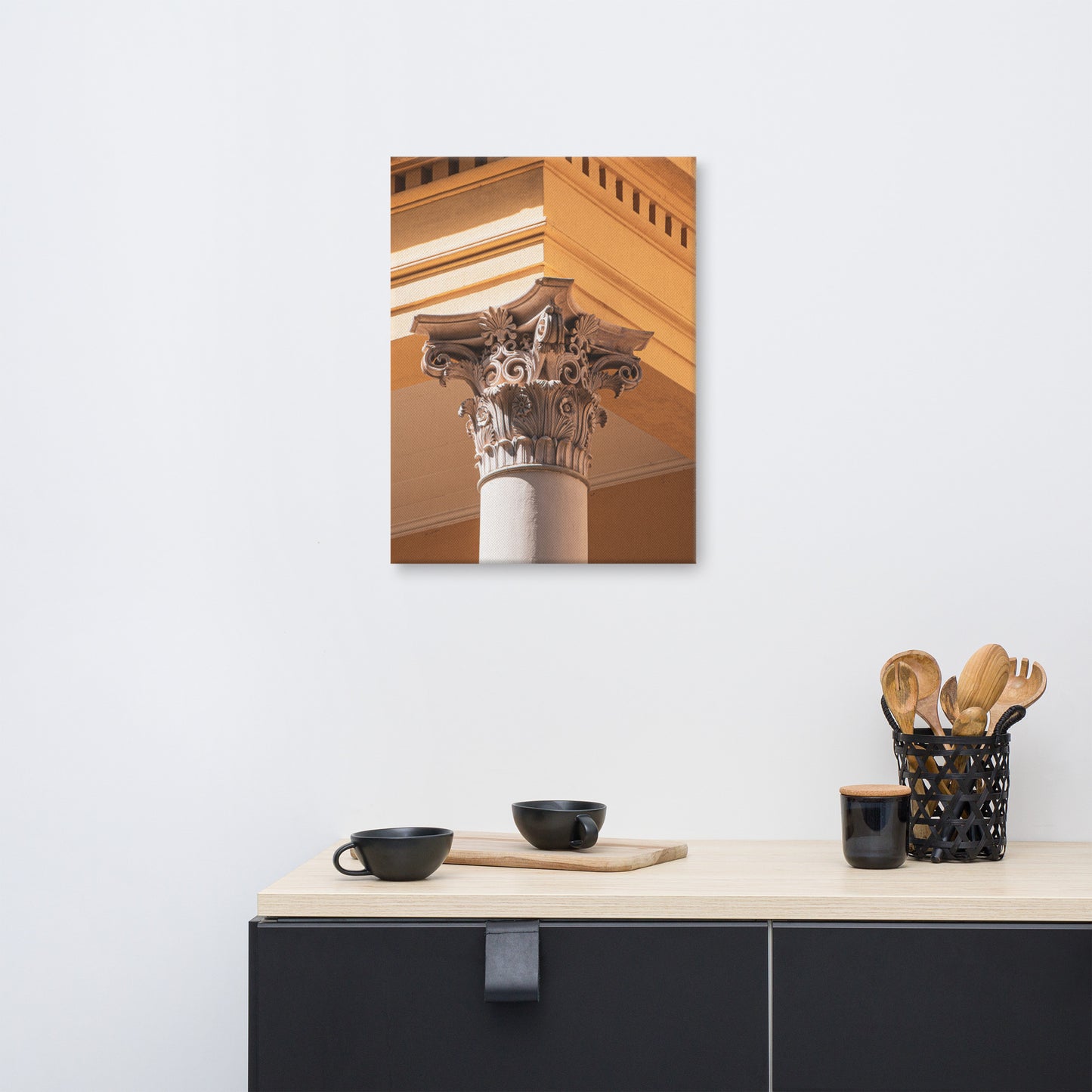 Telfair Academy Museums Corinthian Column Savannah GA Canvas Wall Art Prints
