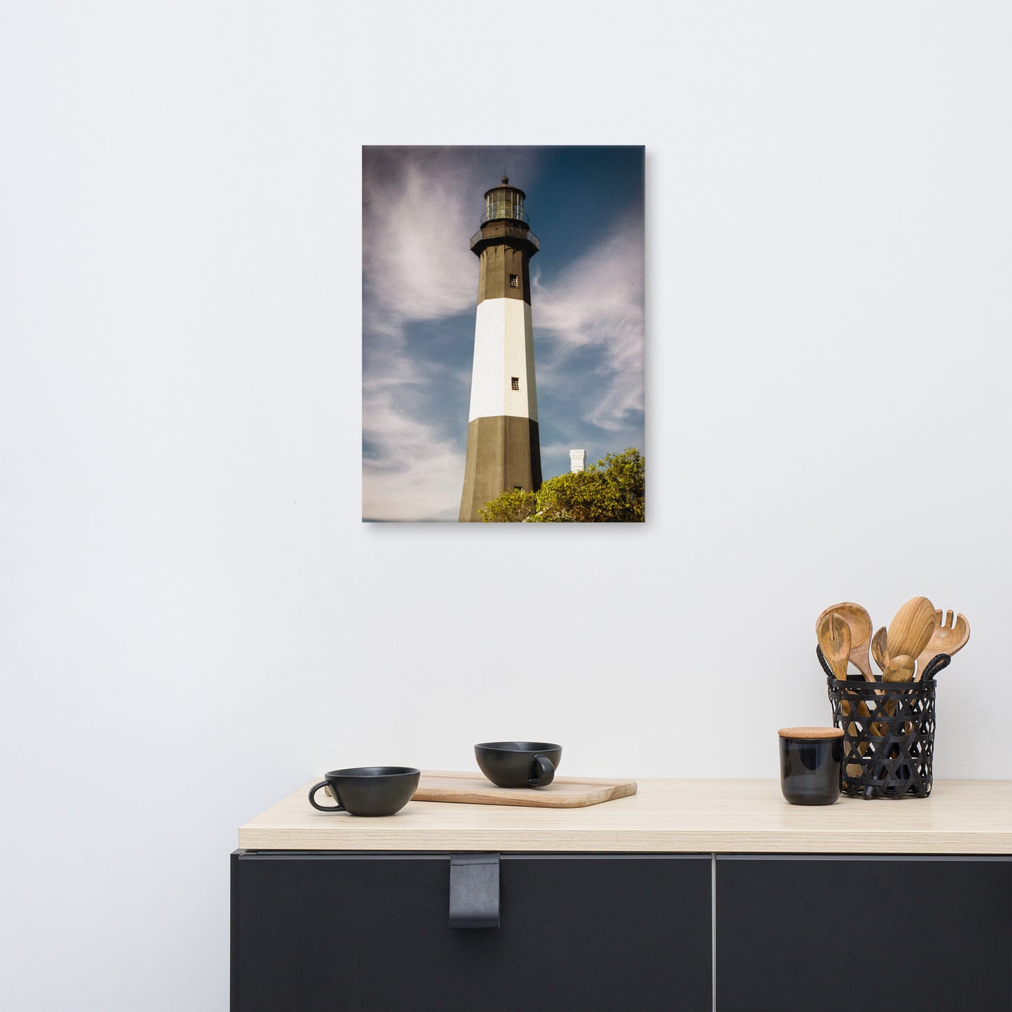 Tybee Island Lighthouse 3 Canvas Wall Art Prints