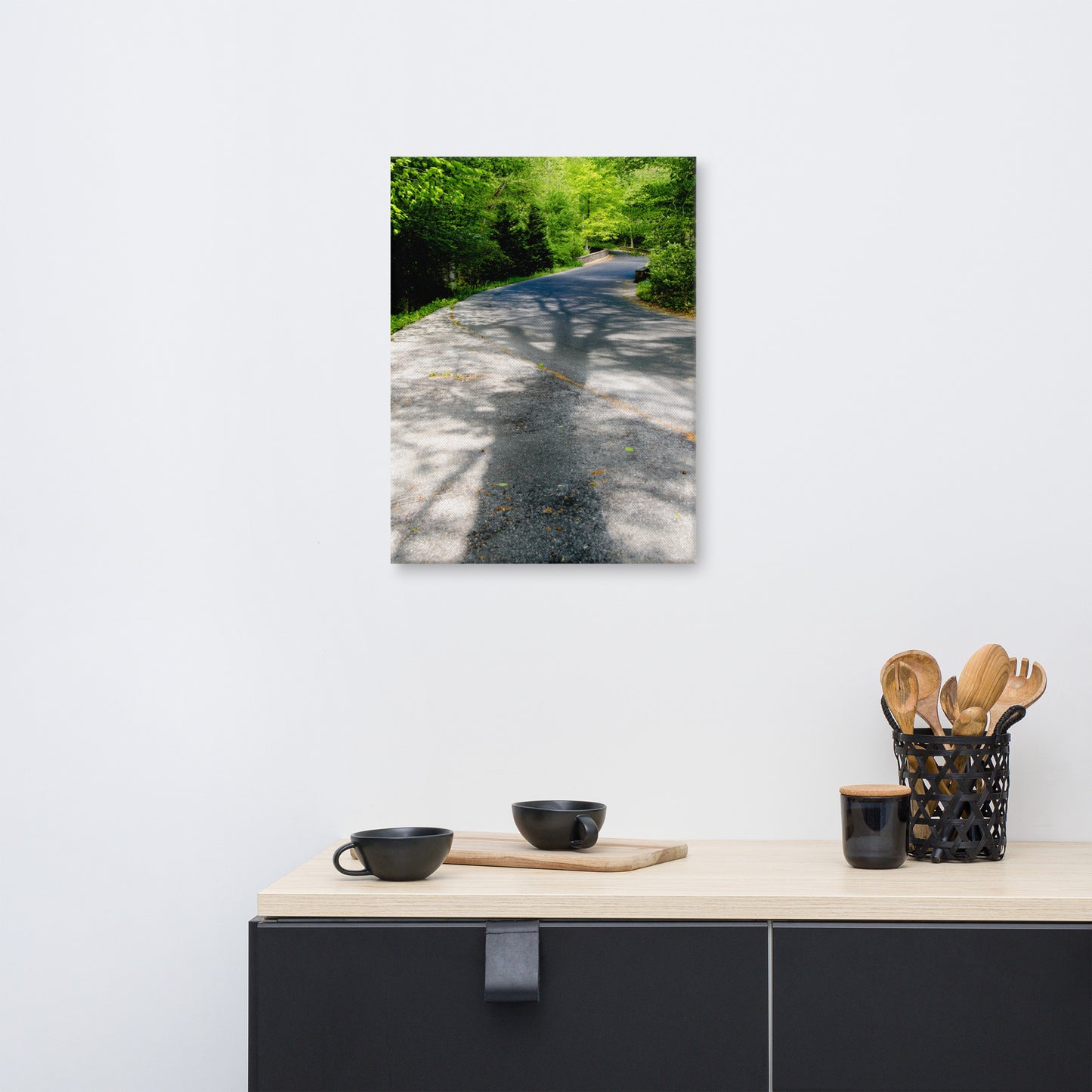 Summer Shadows Botanical Nature Canvas Wall Art Prints