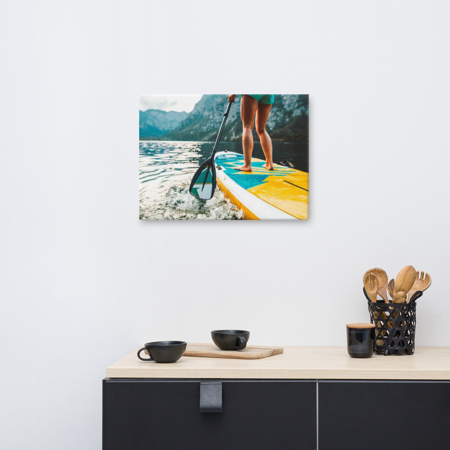 A Moment of Solitude Lifestyle Photograph Canvas Wall Art Print