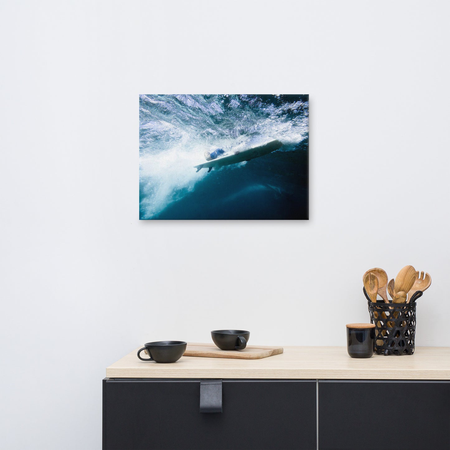 Power and Grace Coastal Lifestyle Abstract Nature Photograph Canvas Wall Art Print