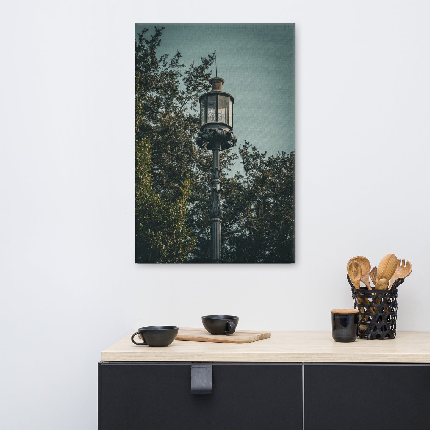Old Harbor Light Emmet Park Savannah GA 2 Canvas Wall Art Prints