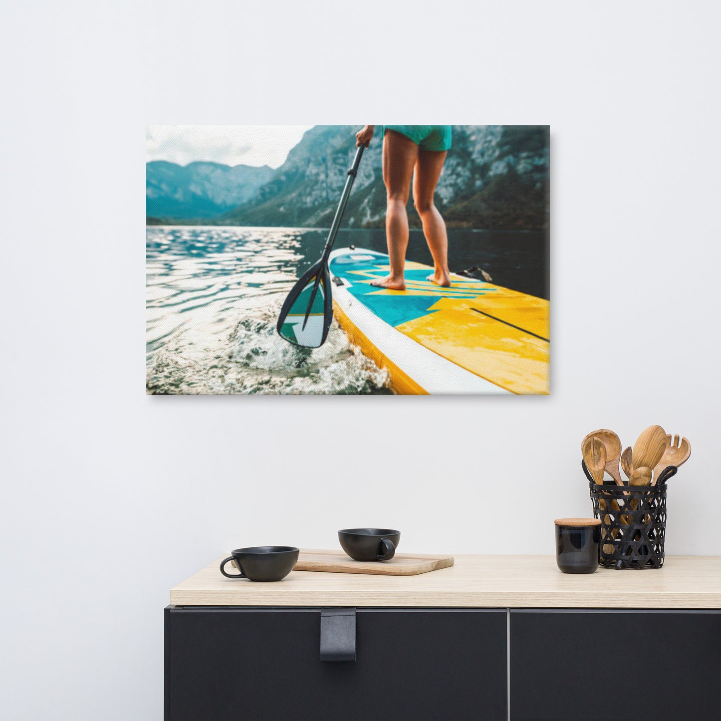A Moment of Solitude Lifestyle Photograph Canvas Wall Art Print