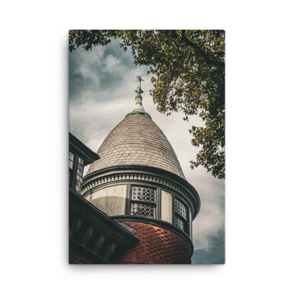 Cupola of Turret of George Baldwin House Canvas Wall Art Prints