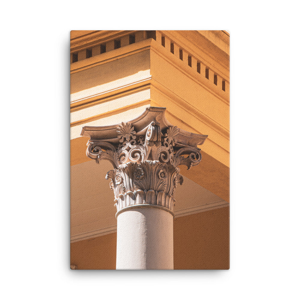 Telfair Academy Museums Corinthian Column Savannah GA Canvas Wall Art Prints
