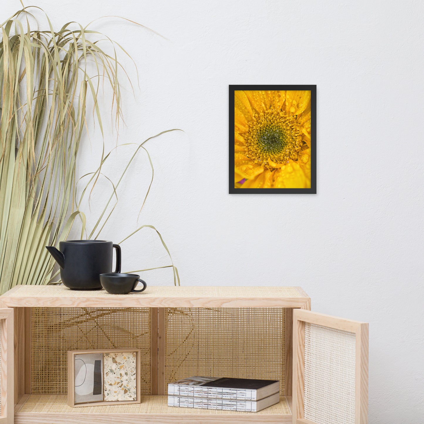 Joyful Color Floral Nature Photo Framed Wall Art Print