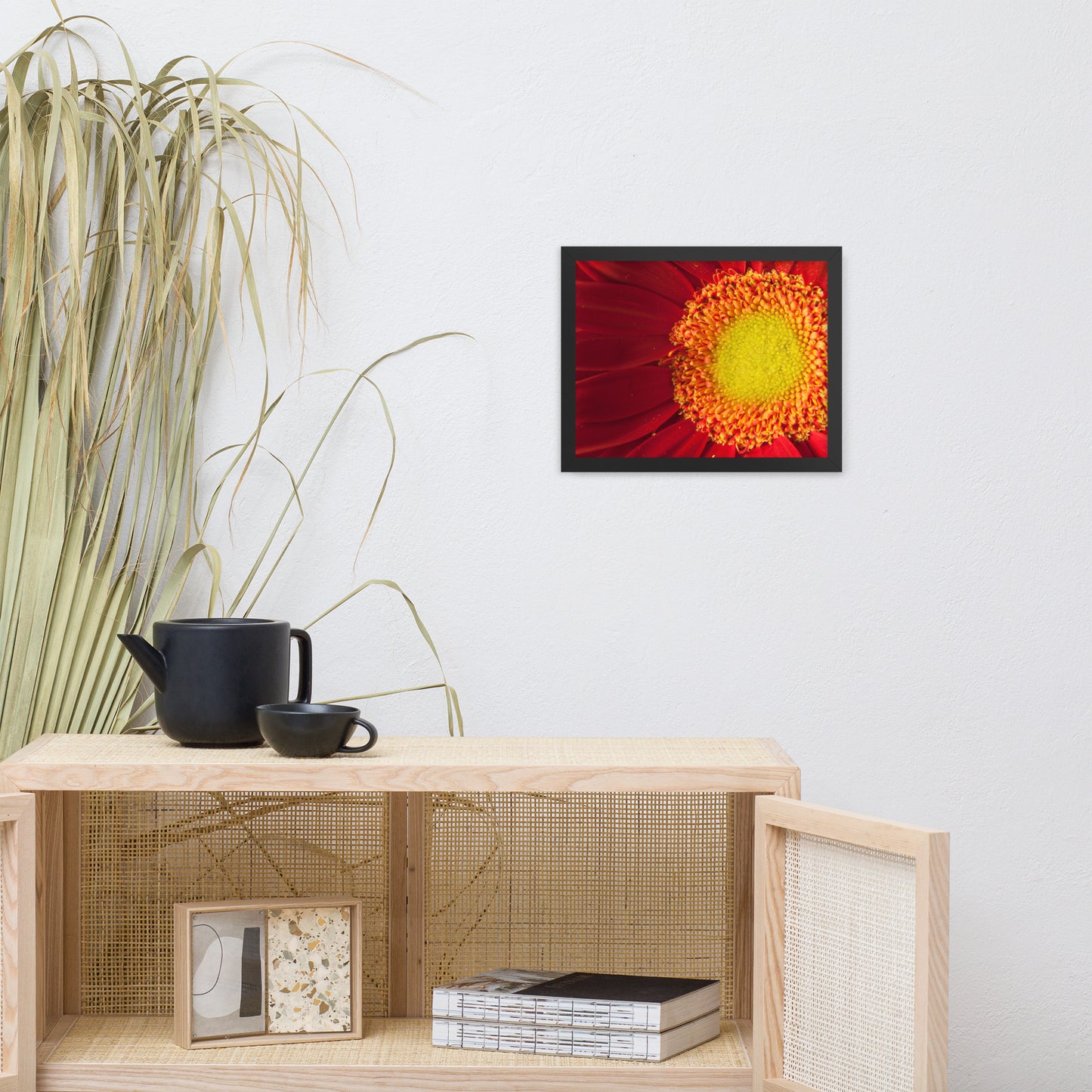 Nature's Beauty Floral Nature Photo Framed Wall Art Print