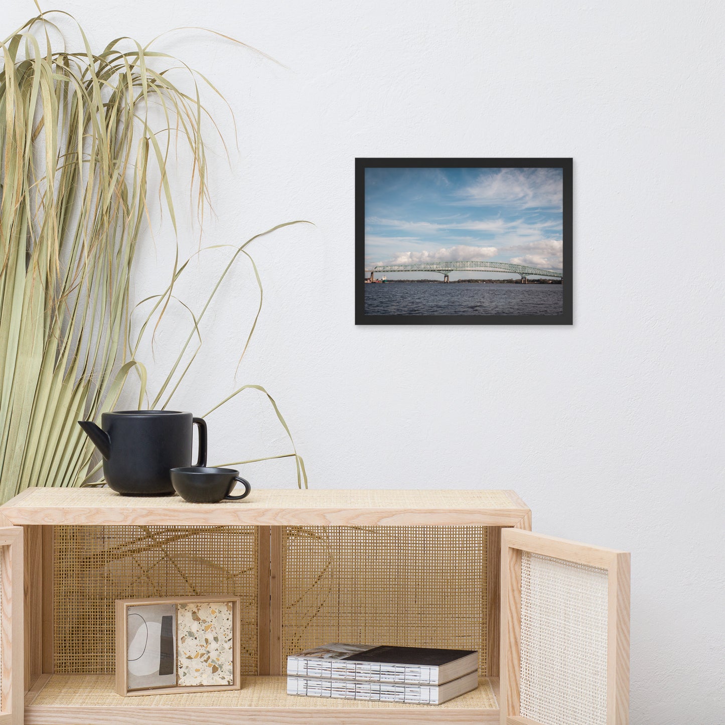 Bridges of Jacksonville Florida 2 Landscape Photo Framed Wall Art Print
