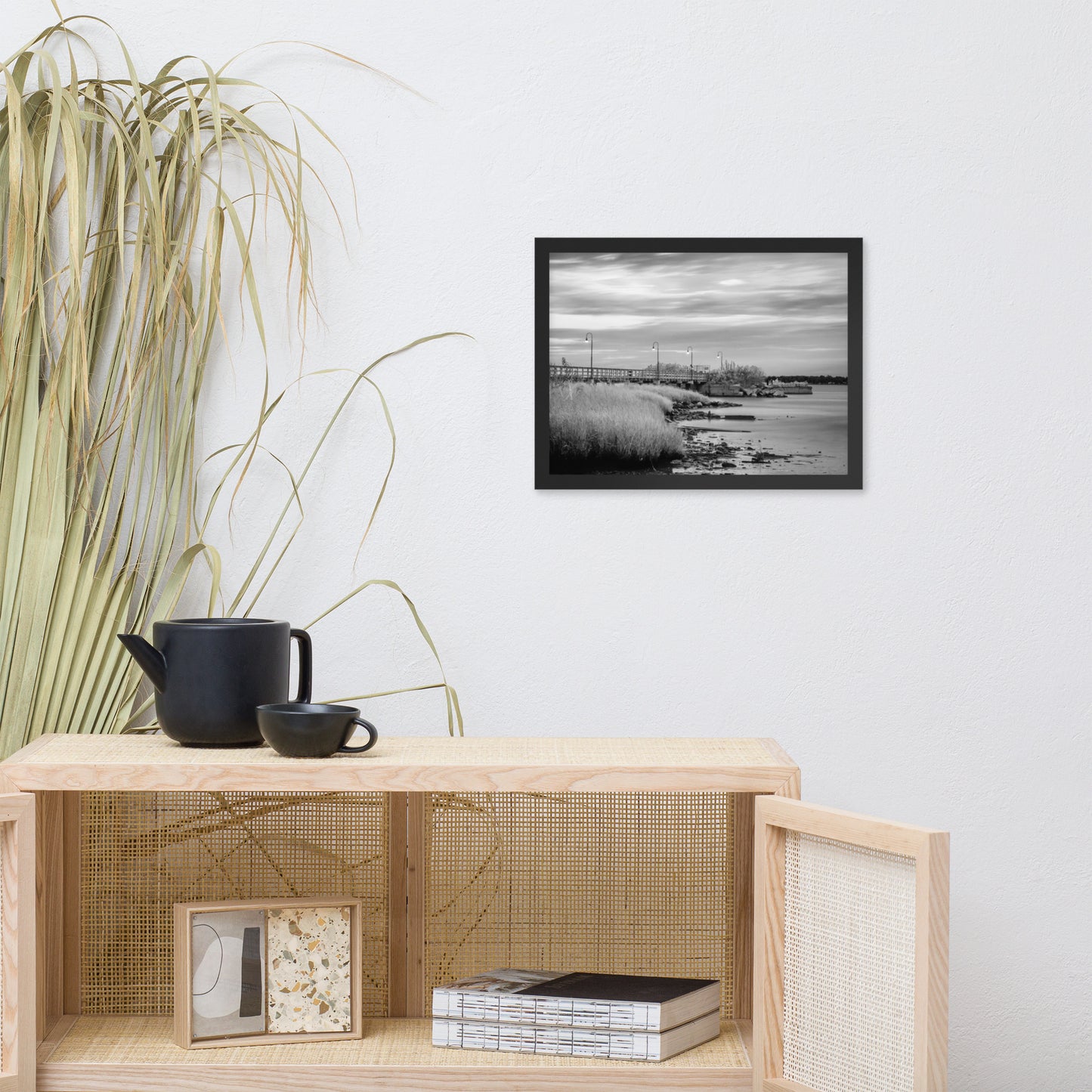 Historic New Castle 2 Coastal Landscape Framed Photo Paper Wall Art Prints