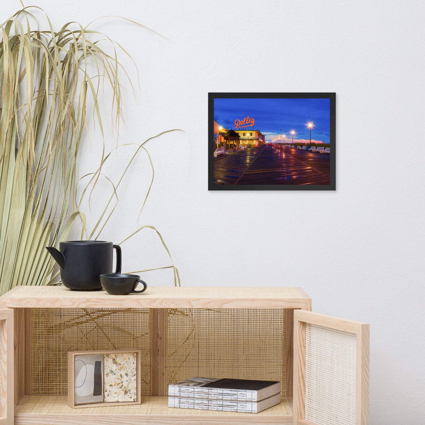 Early Morning at Dolles Urban Landscape Photo Framed Wall Art Print