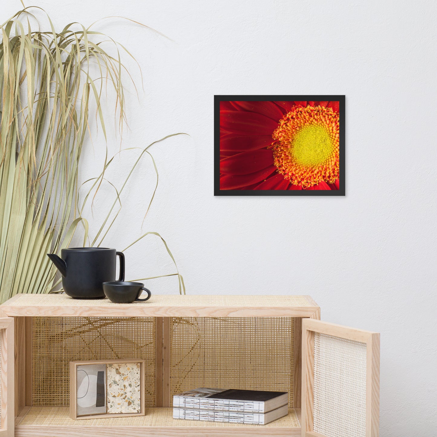 Nature's Beauty Floral Nature Photo Framed Wall Art Print