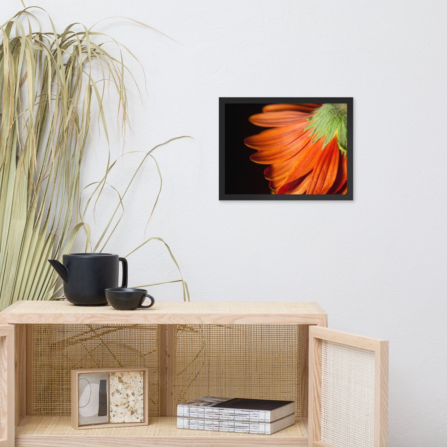 Petite Petals Floral Nature Photo Framed Wall Art Print