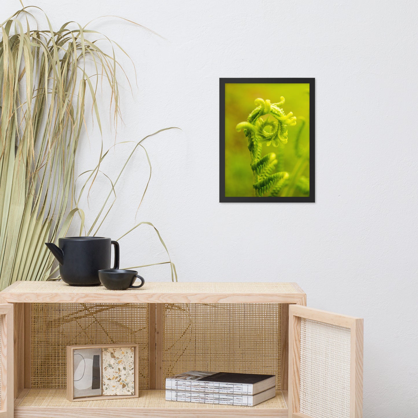 Nature's Perfection Botanical Nature Photo Framed Wall Art Print