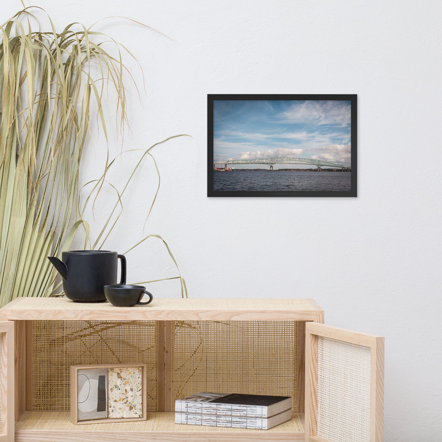 Bridges of Jacksonville Florida 2 Landscape Photo Framed Wall Art Print