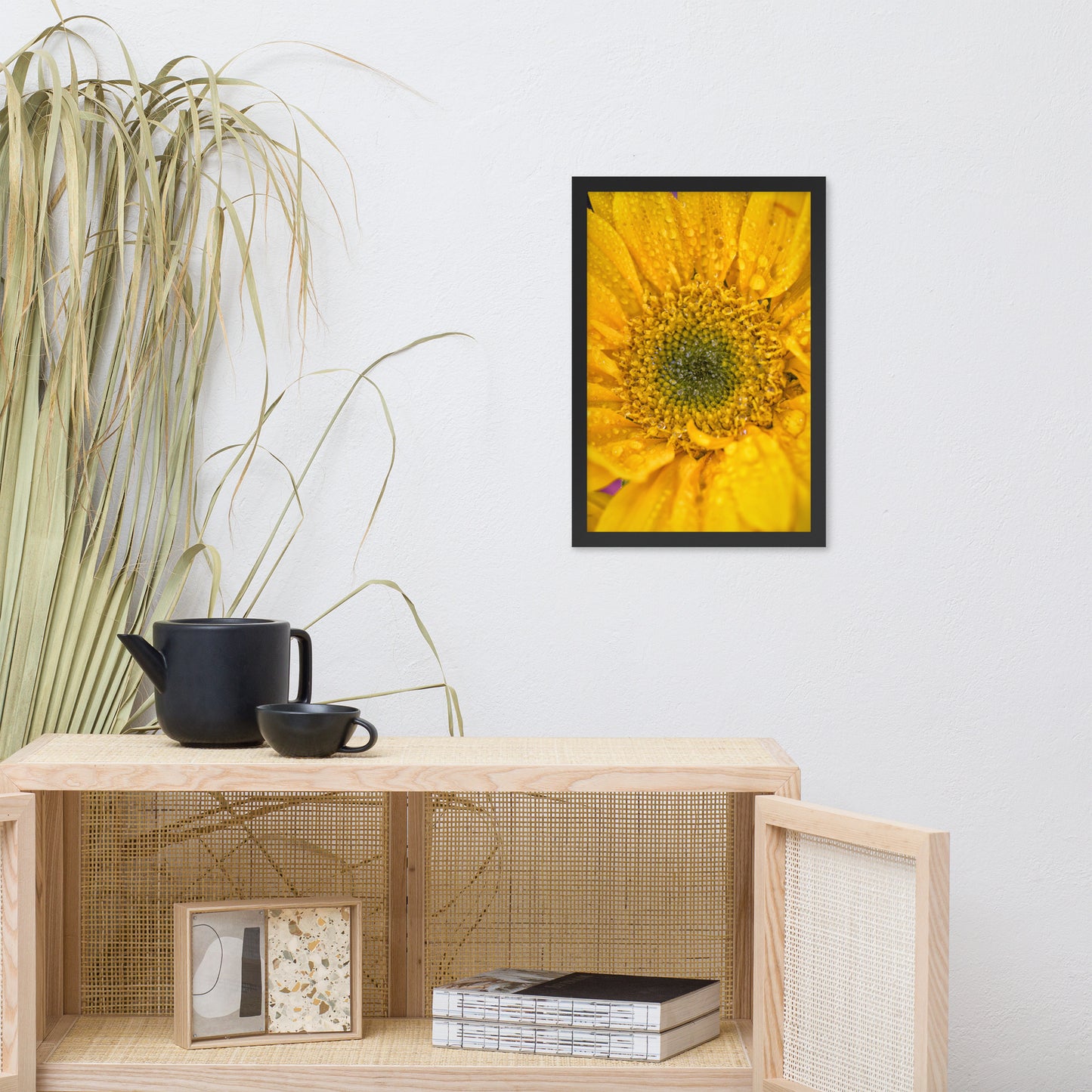 Joyful Color Floral Nature Photo Framed Wall Art Print