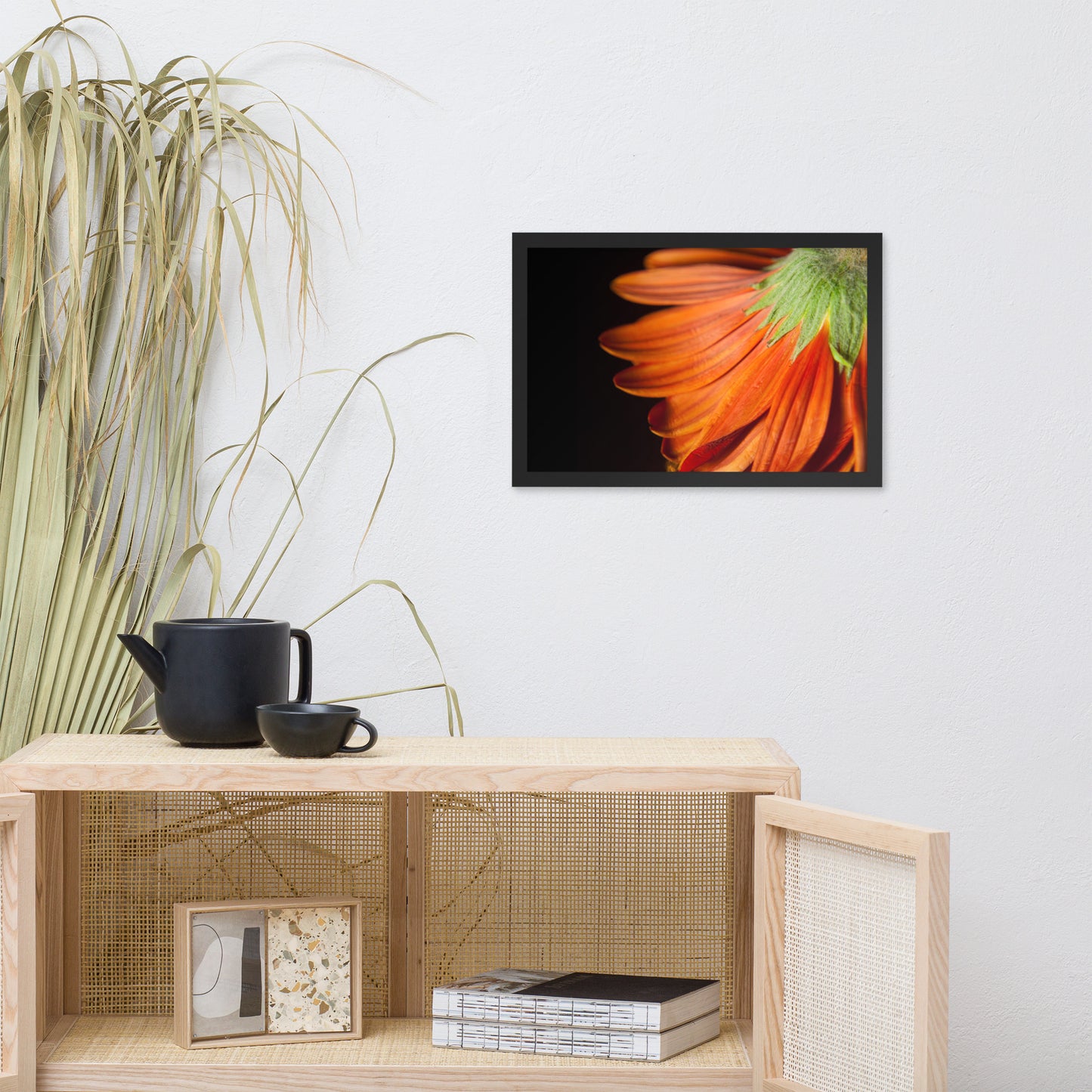 Petite Petals Floral Nature Photo Framed Wall Art Print