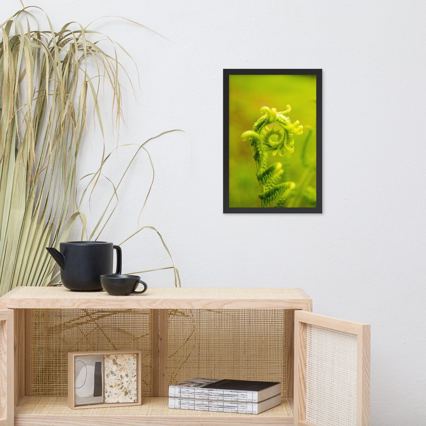 Nature's Perfection Botanical Nature Photo Framed Wall Art Print