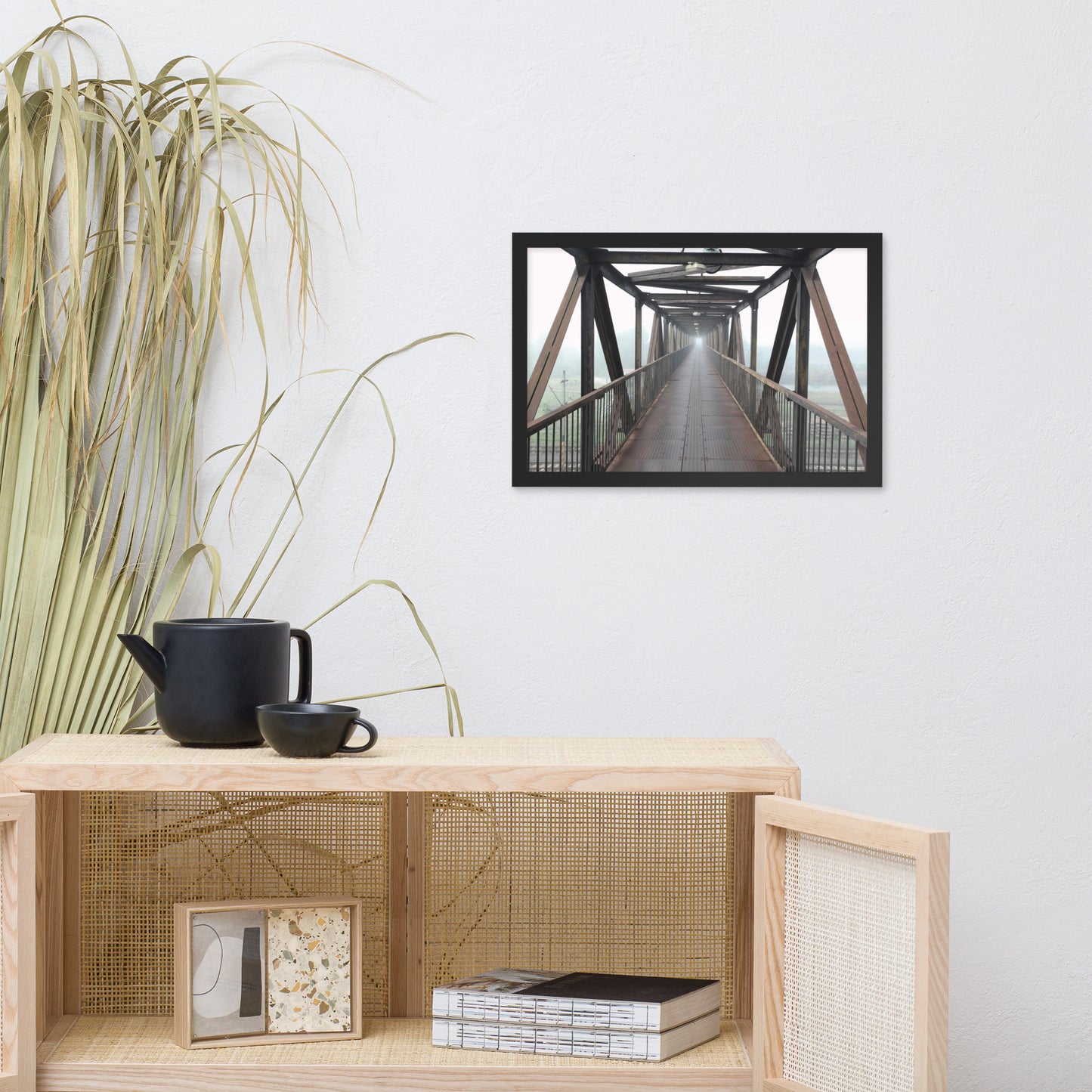 Vanishing Point Architectural Photograph Framed Wall Art Print