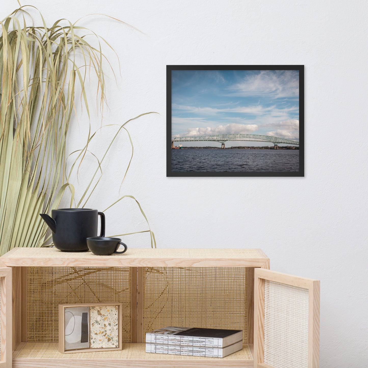 Bridges of Jacksonville Florida 2 Landscape Photo Framed Wall Art Print
