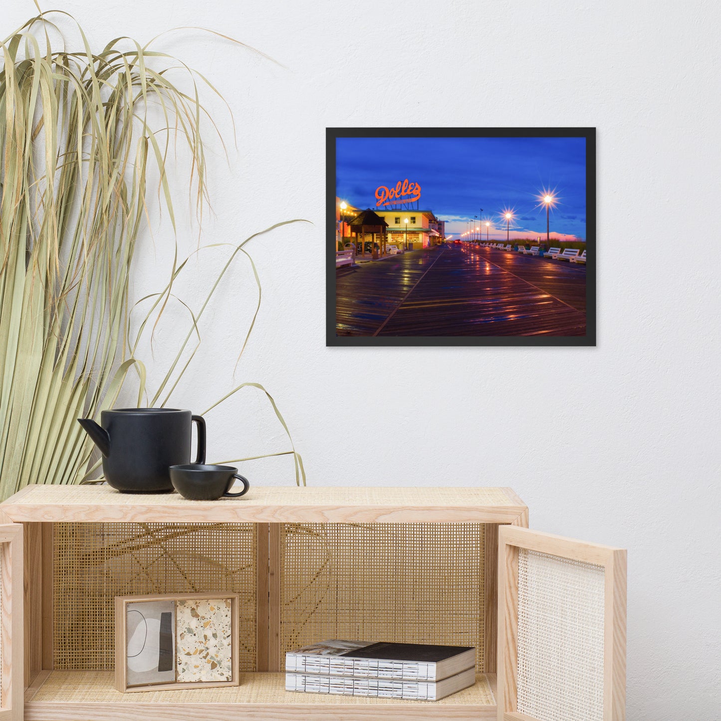 Early Morning at Dolles Urban Landscape Photo Framed Wall Art Print
