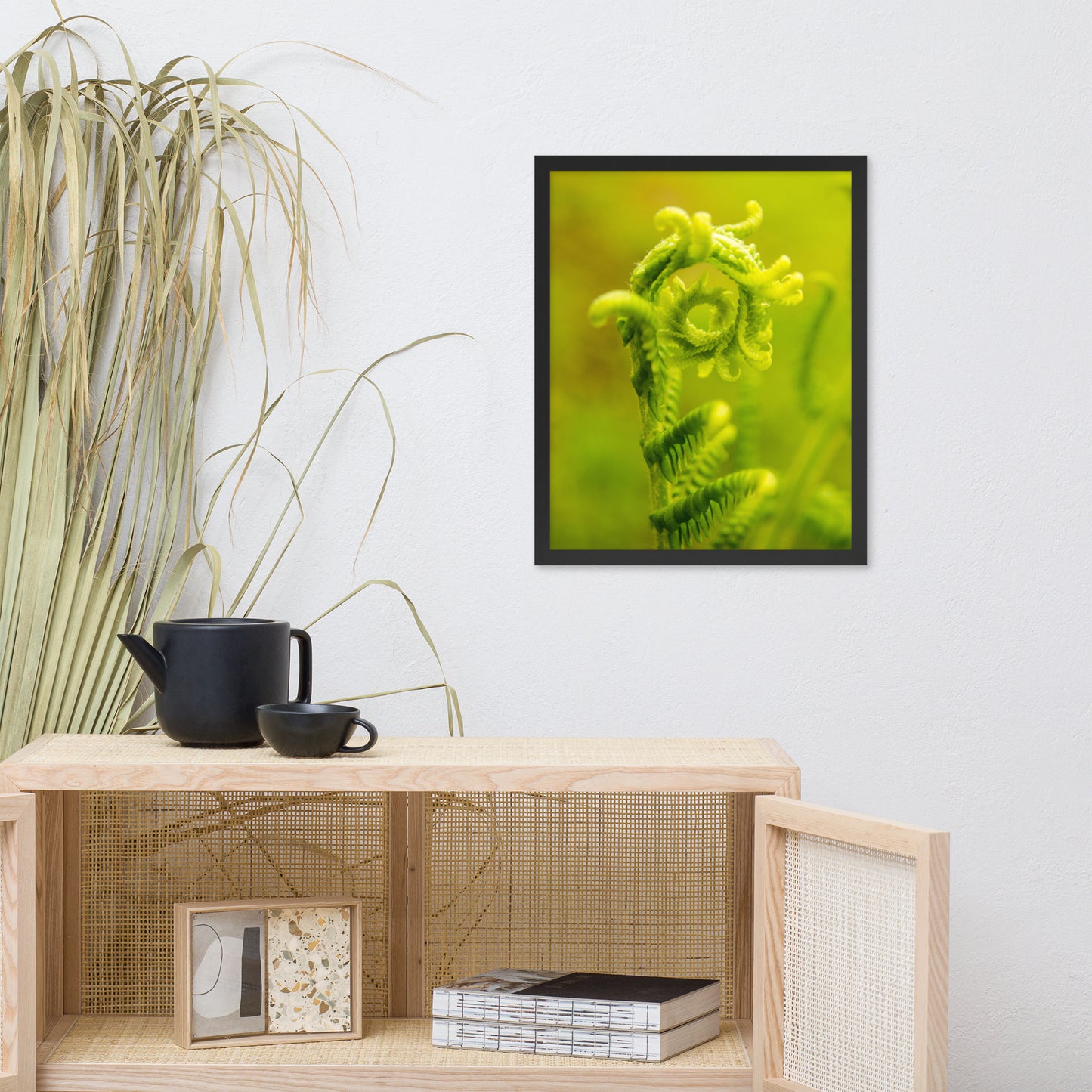 Nature's Perfection Botanical Nature Photo Framed Wall Art Print