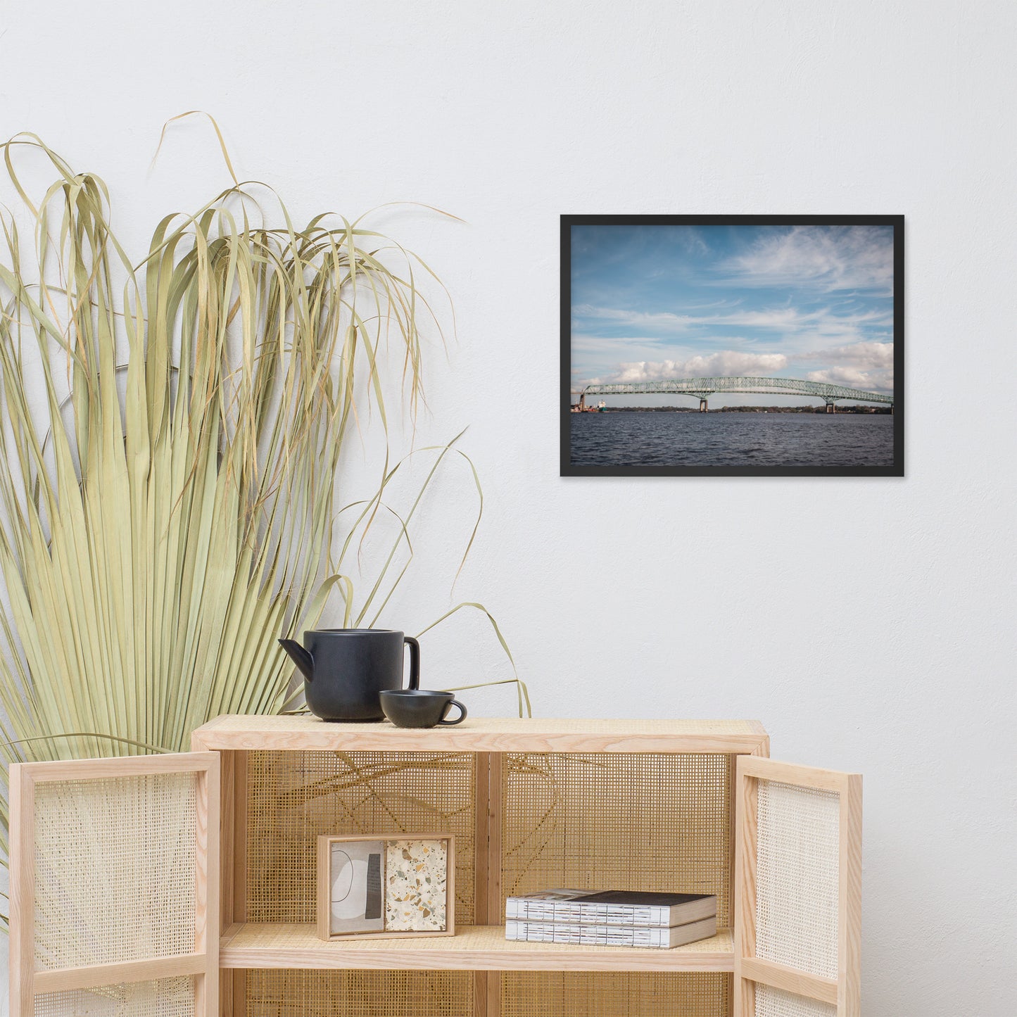 Bridges of Jacksonville Florida 2 Landscape Photo Framed Wall Art Print