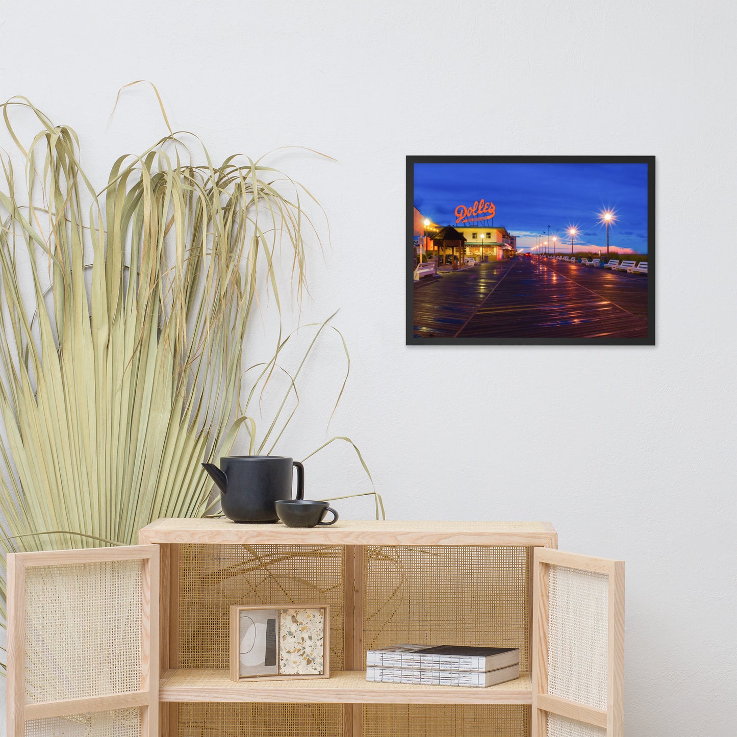 Early Morning at Dolles Urban Landscape Photo Framed Wall Art Print