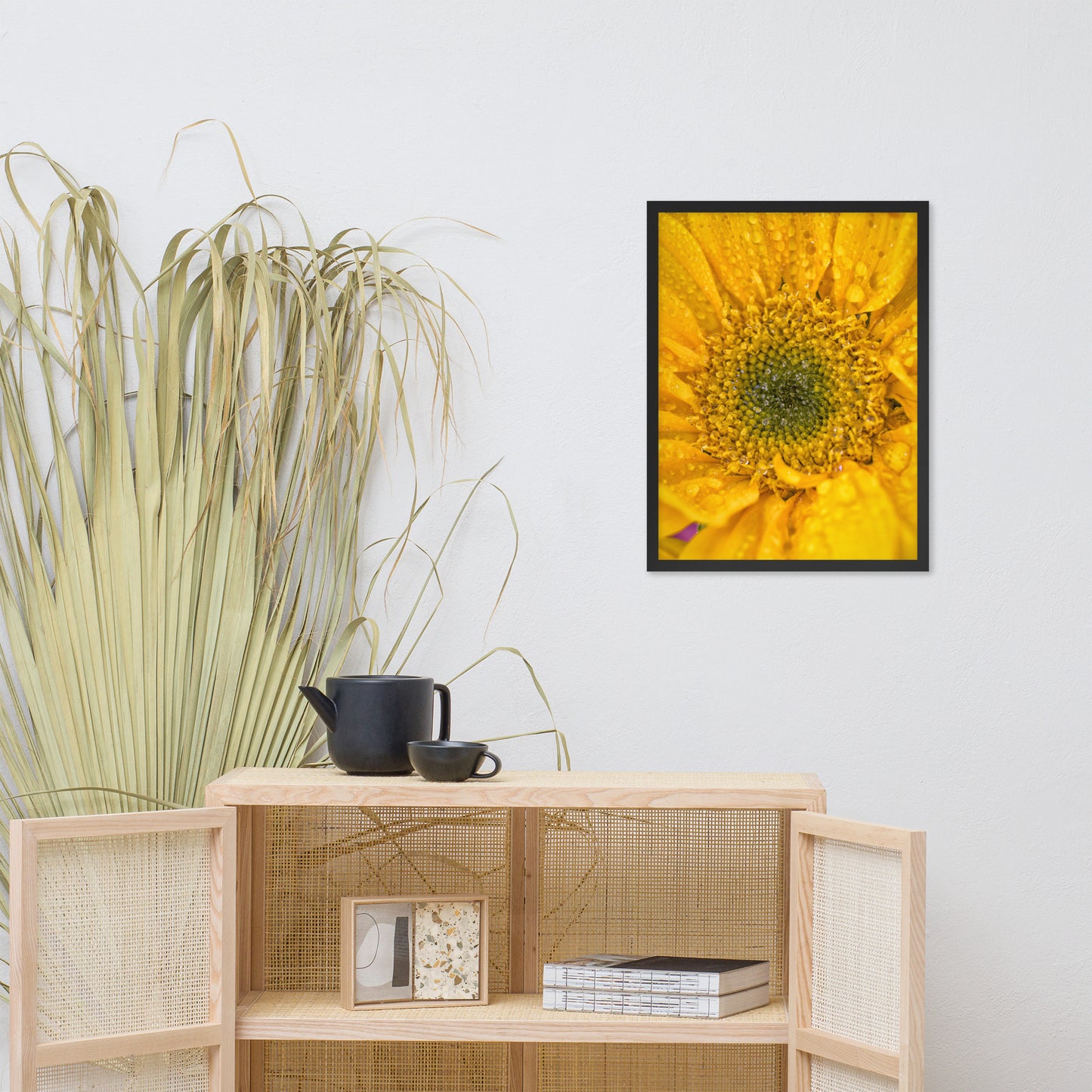 Joyful Color Floral Nature Photo Framed Wall Art Print