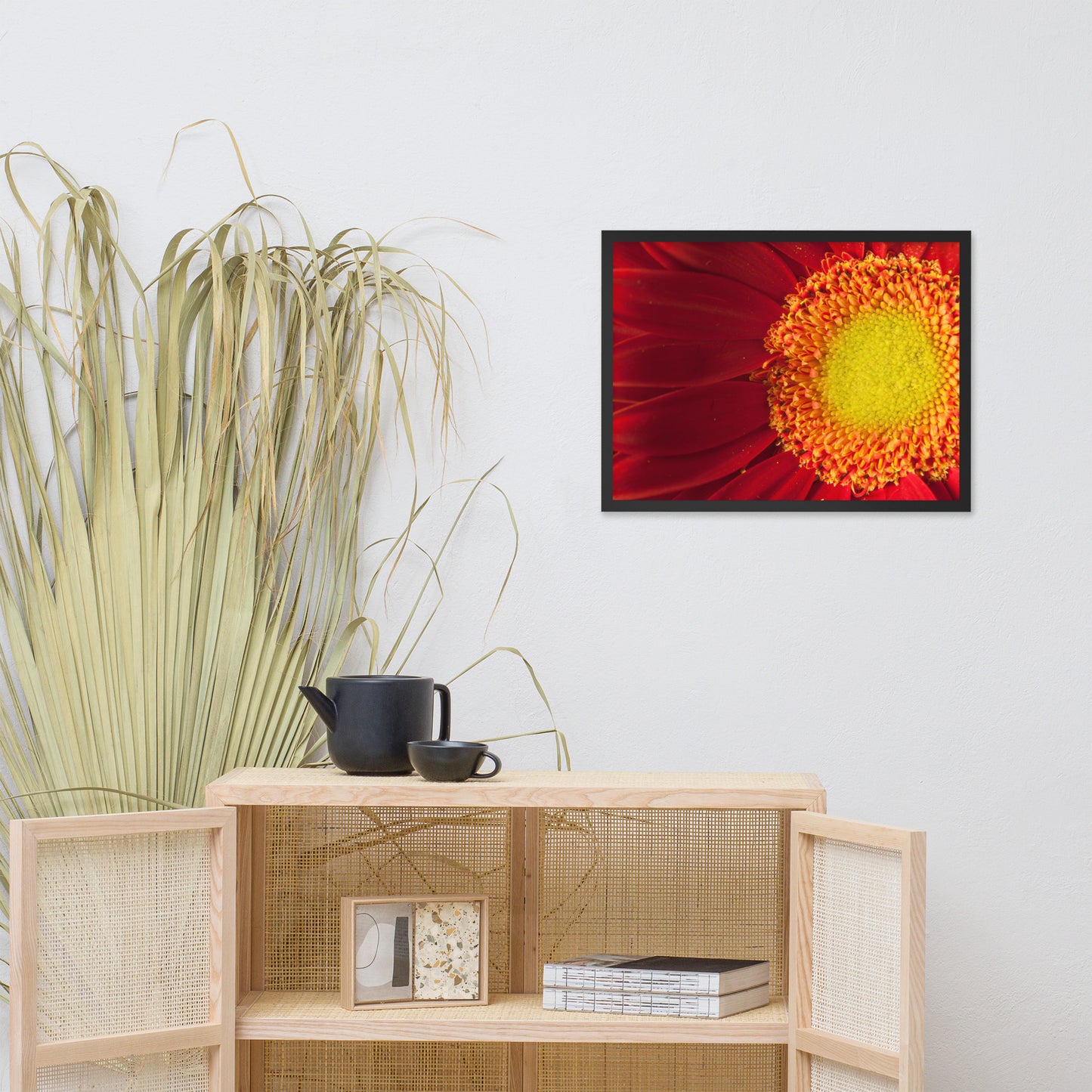 Nature's Beauty Floral Nature Photo Framed Wall Art Print
