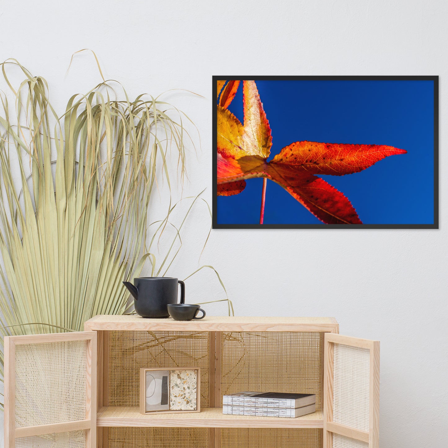 Fall Colors Botanical Nature Photo Framed Wall Art Print