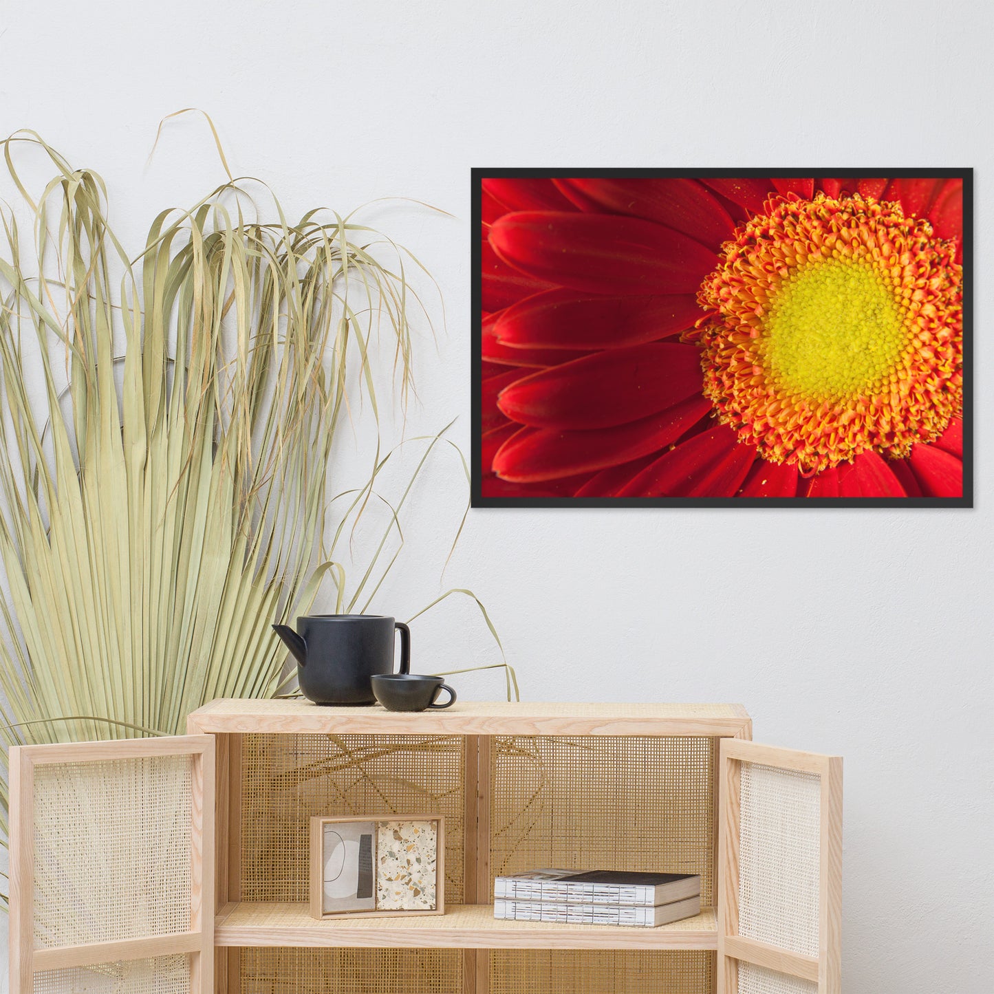 Nature's Beauty Floral Nature Photo Framed Wall Art Print