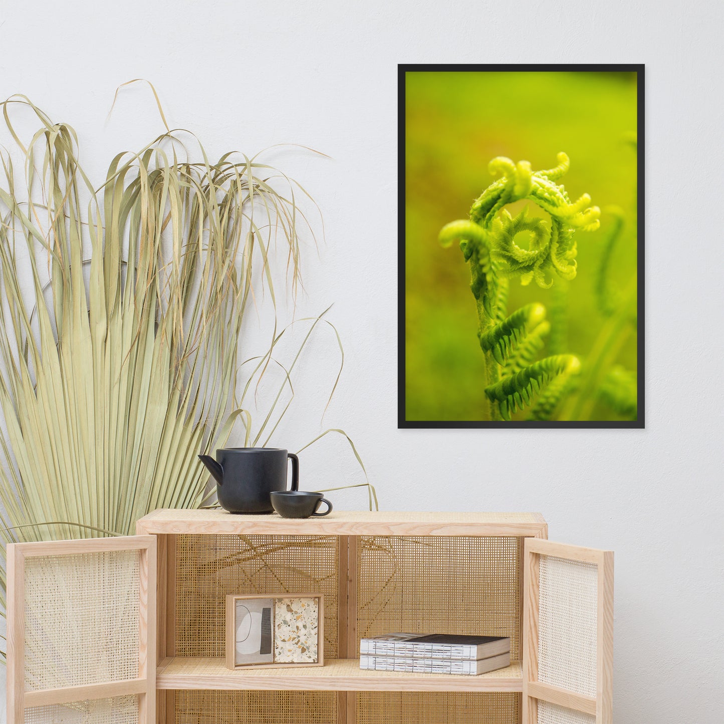 Nature's Perfection Botanical Nature Photo Framed Wall Art Print