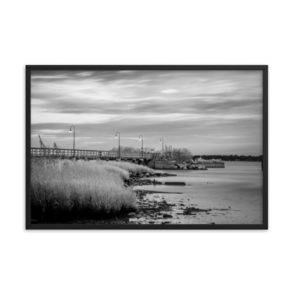 Historic New Castle 2 Coastal Landscape Framed Photo Paper Wall Art Prints