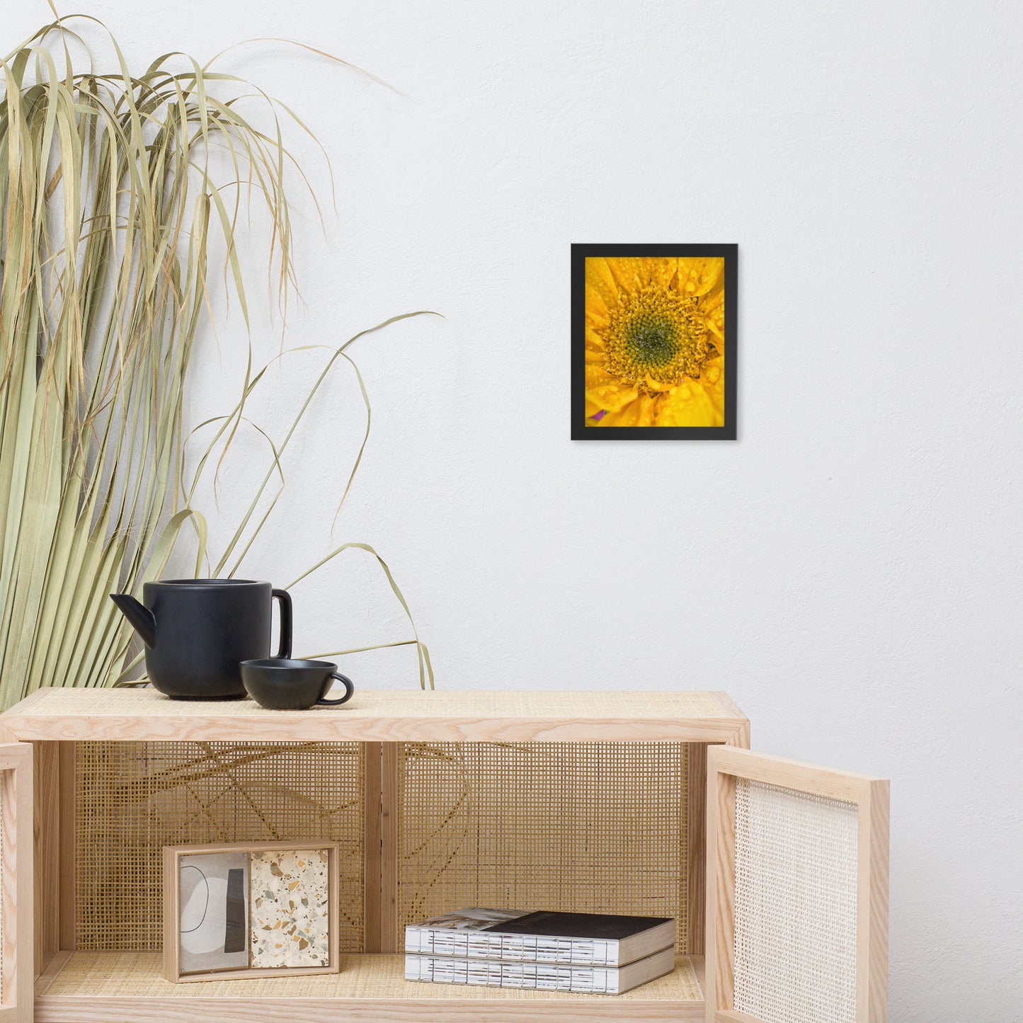 Joyful Color Floral Nature Photo Framed Wall Art Print