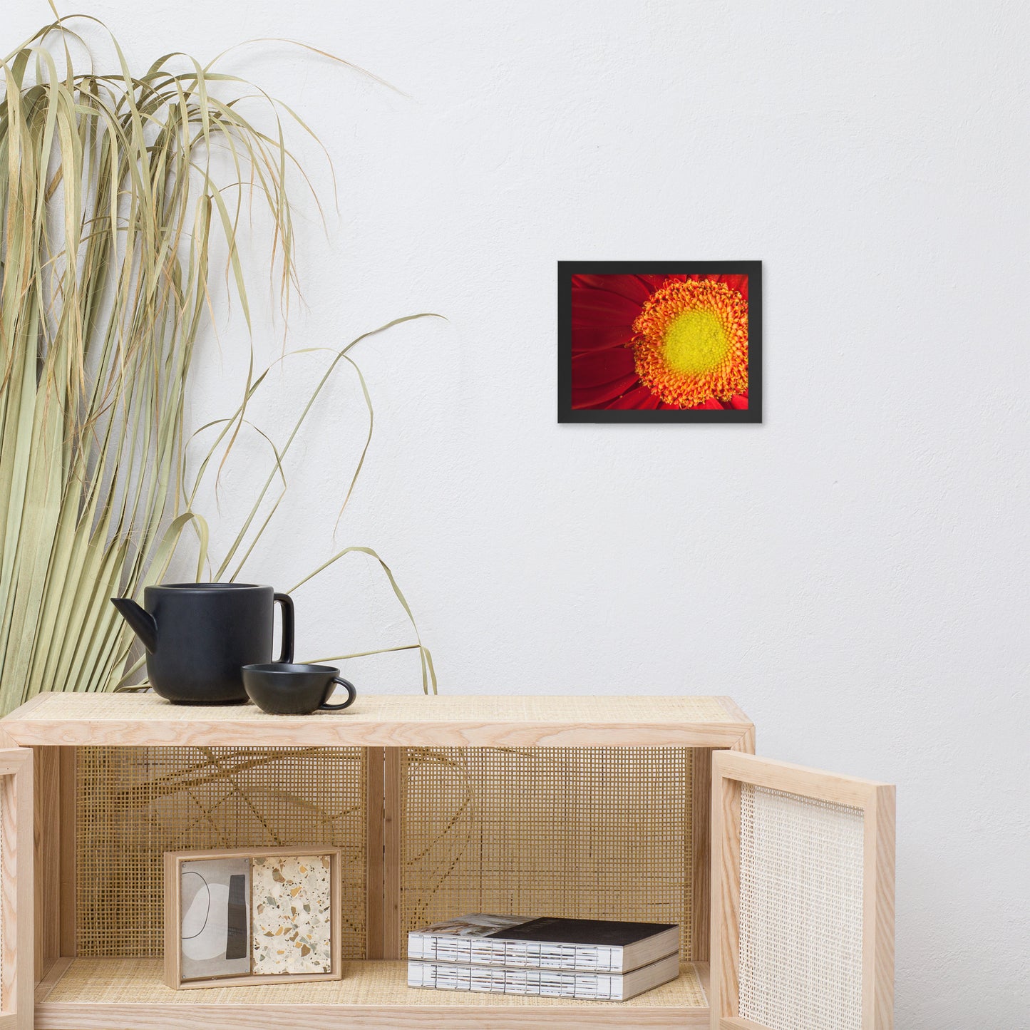Nature's Beauty Floral Nature Photo Framed Wall Art Print