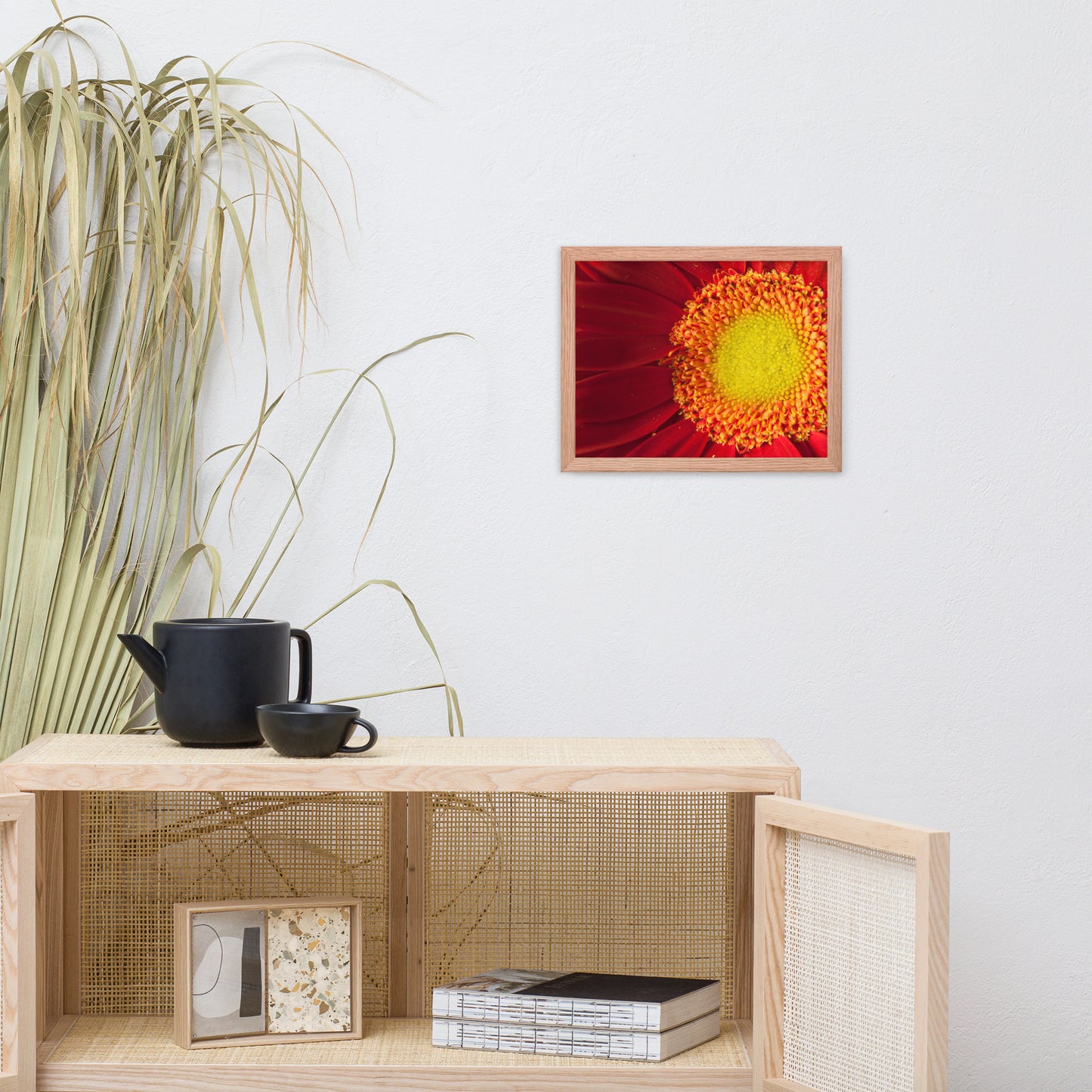 Nature's Beauty Floral Nature Photo Framed Wall Art Print