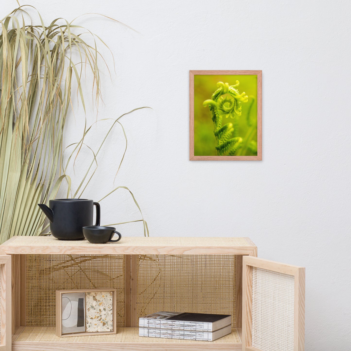 Nature's Perfection Botanical Nature Photo Framed Wall Art Print