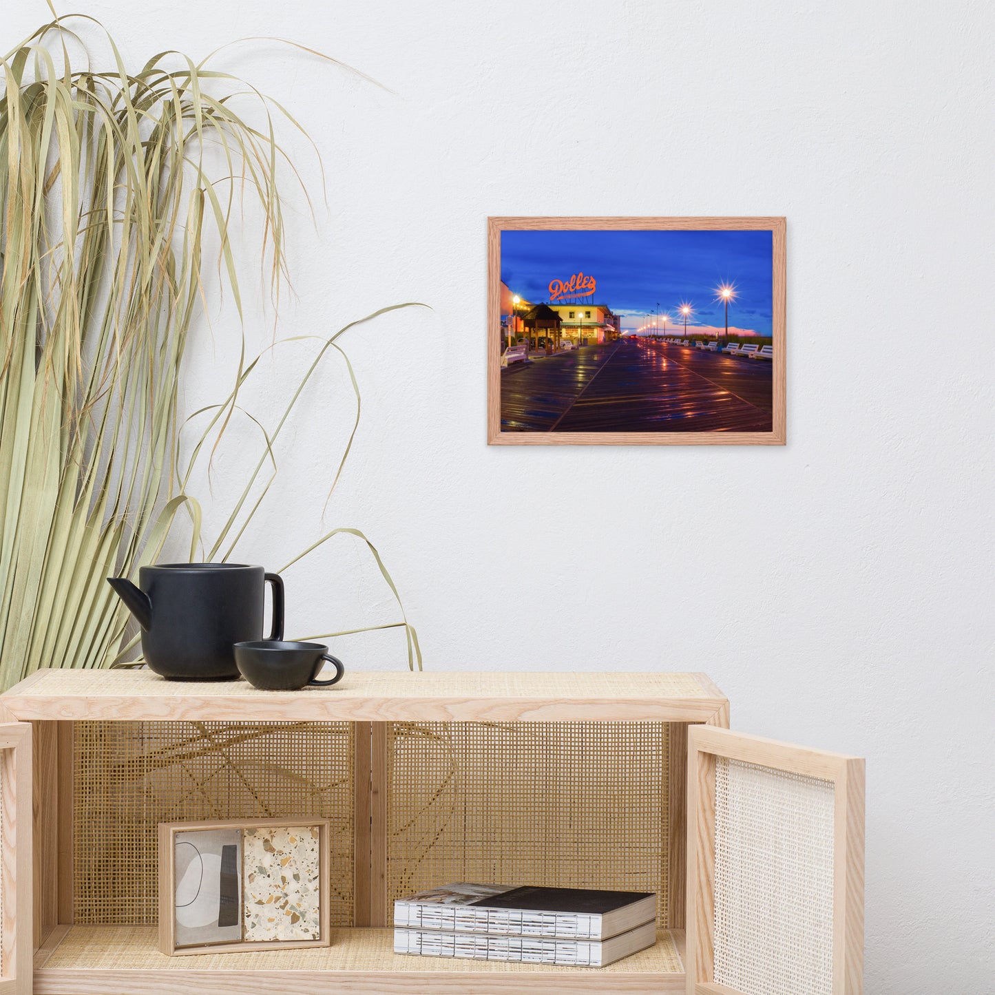 Early Morning at Dolles Urban Landscape Photo Framed Wall Art Print